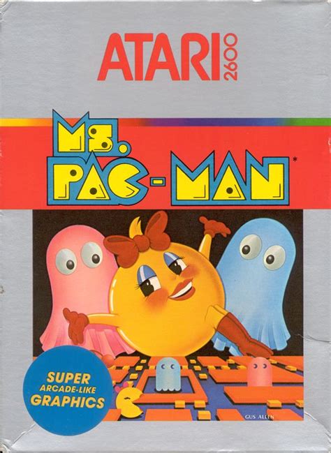 Ms. Pac-Man cover or packaging material - MobyGames