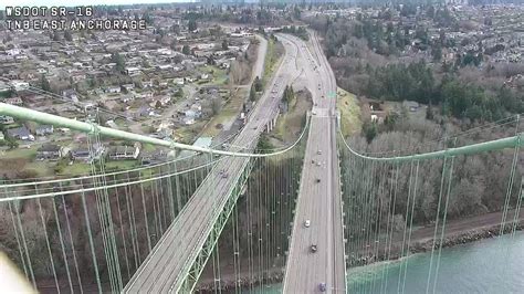 WSDOT Tacoma on Twitter: "Watching the Tacoma Narrows Bridge cam on days like this is so ...