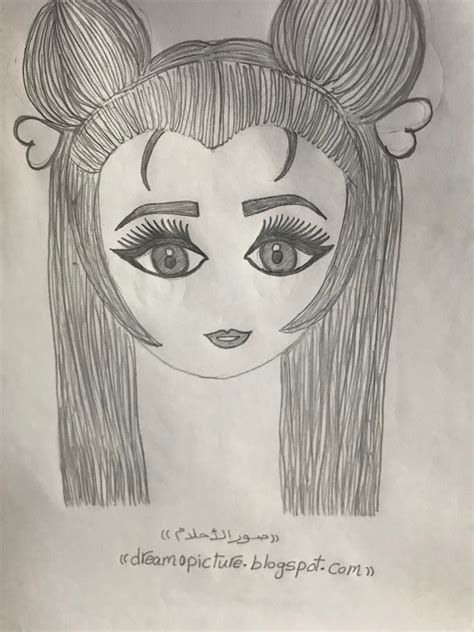 رسومات بنات سهله , رسم بسيط وسهل للبنات - صداقة الأصدقاء