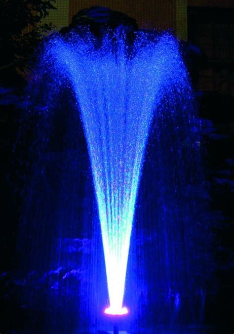 Garden Fountains With Lights - Outdoor Fountains Ideas