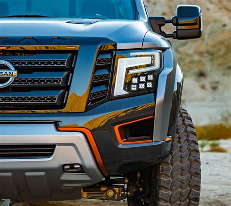 nissan highlights amplified titan warrior concept at 2016 NAIAS