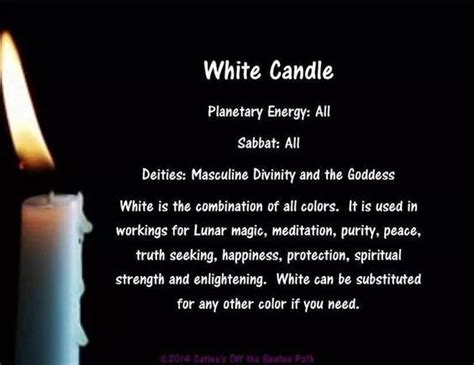Candles - White | Candle magic spells, Candle magic, Herbal magic