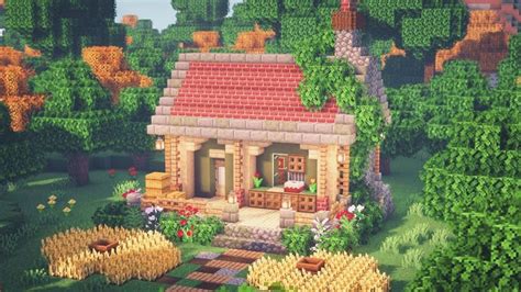 Minecraft | How to Build an Aesthetic Cottage - YouTube | Minecraft ...