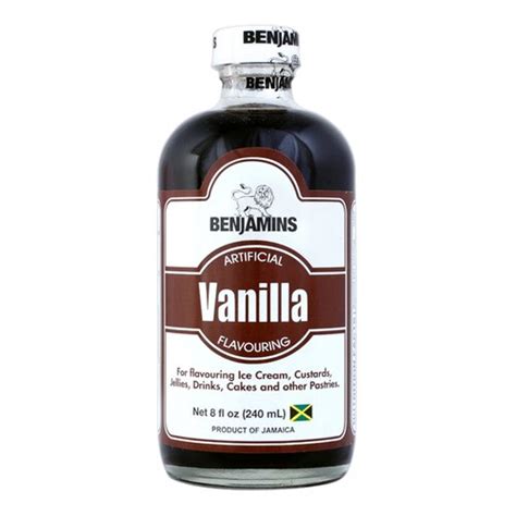 Benjamins Vanilla Flavouring 120ml – Authentic Ja Foods