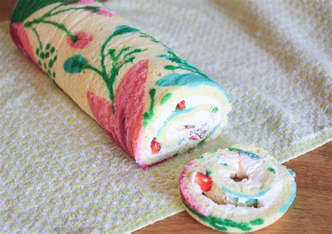 FREE Patterned Roll Cake Recipe + Tutorial - On Bluprint | Craftsy