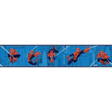 York Wallcoverings Inspired By Color Ultimate Spiderman Wallpaper Border-ZB3257BD - The Home Depot