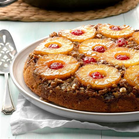 Skillet Pineapple Upside-Down Cake Recipe: How to Make It | Taste of Home