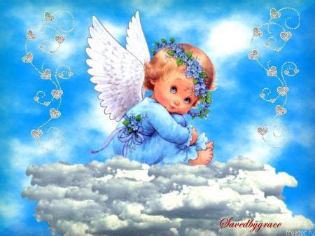 BLUE BABY - Other Wallpaper ID 1292958 - Desktop Nexus Abstract | Angel wallpaper, Angel ...