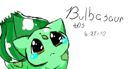 Sad bulbasaur by TheNekohimeChan on deviantART