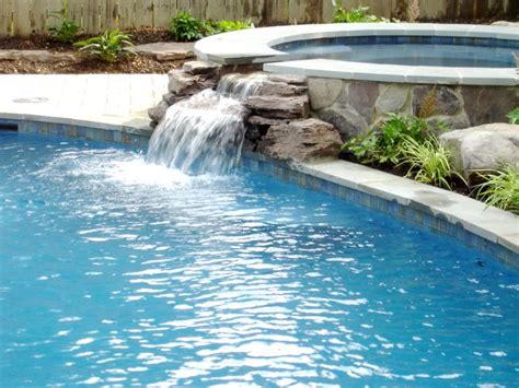 20 Exquisite Waterfalls Designs for Pools Inground