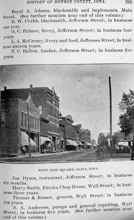 page display of Illustrated History of Monroe County, Iowa, 1896