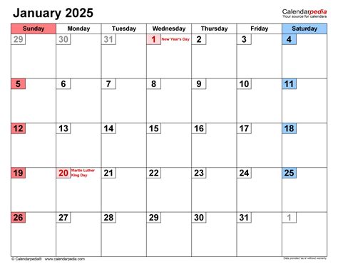 January 2025 Philippine Calendar - Calendar January 2025 Printable