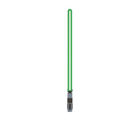 Xbox 360 - Avatar Marketplace - Yoda Green Lightsaber - The Models Resource