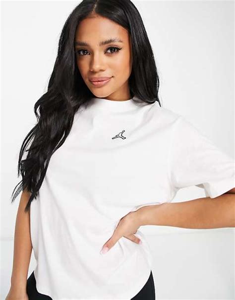 Nike Air Jordan Essential t-shirt in white | ASOS