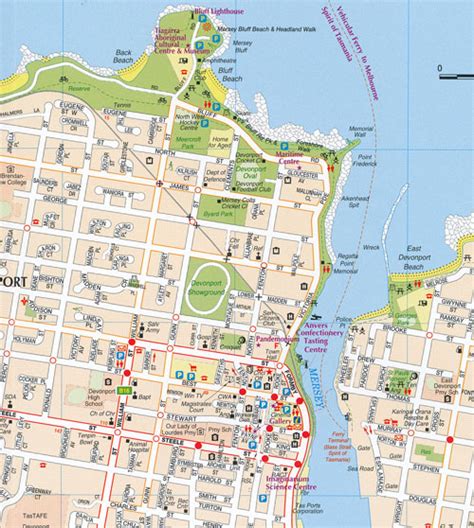 Tasmania Map RACV - Maps, Books & Travel Guides