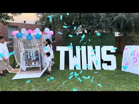 Brian and Nancy’s Twin Gender Reveal - YouTube