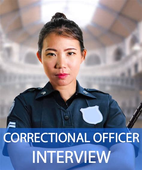 22 Correctional Officer Interview Questions & Answers | Proven Answers