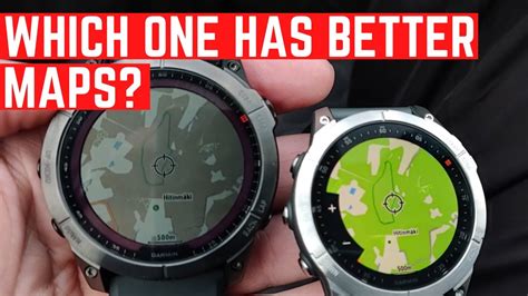 Garmin EPIX vs Fenix 7 Maps | Maps on AMOLED or MIP Display? - YouTube