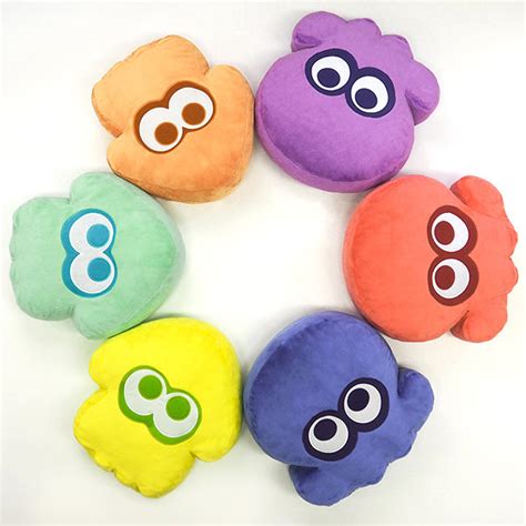 Cartoon Octopus Pillow - Plush - Green - Orange - 4 Colors - ApolloBox