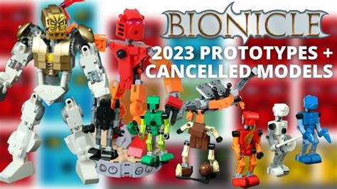 We Interviewed the Designers of Bionicle 2023! Prototype Sets ...