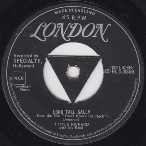 Little Richard - Long Tall Sally (Silver Print, Vinyl) | Discogs