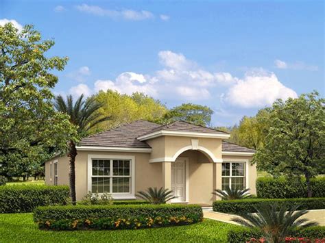 Photos of Contemporary Florida Style Home Design Plan (Showing 1 of 10 Photos)