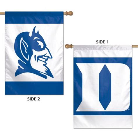 DUKE UNIVERSITY VERTICAL FLAG 2 SIDED 28" X 40" | AtlanticCoastSports