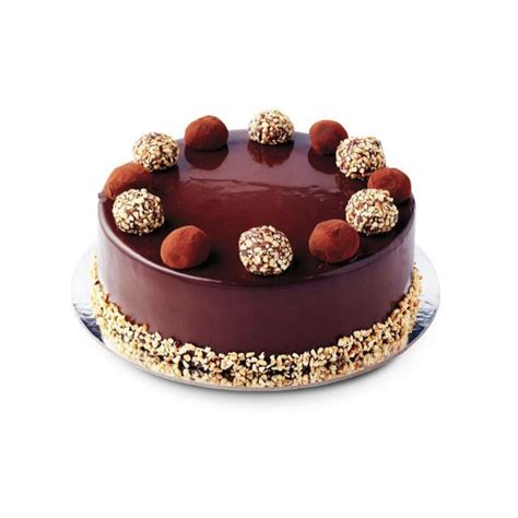 9" Baci Flourless Chocolate; A chocolate hazelnut cake topped with ganache and hazelnut. ️ Does ...