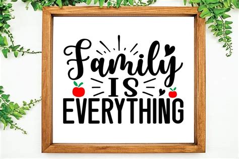 Family is Everything Graphic by MK_Design Store · Creative Fabrica