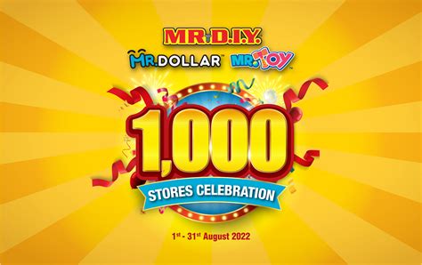 MR.DIY, MR.DOLLAR & MR.TOY 1000 Stores Celebration 2022 | MR.DIY