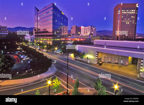 Night time look at downtown Boise Idaho Stock Photo: 8962143 - Alamy