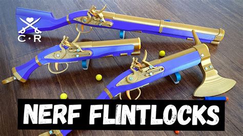 Carny Rex Flintlock Nerf Musket - accesoriifrizerie.ro