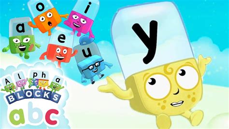 Alphablocks - Y Wants to Be a Vowel! | #Lockdown Learning | Phonics ...