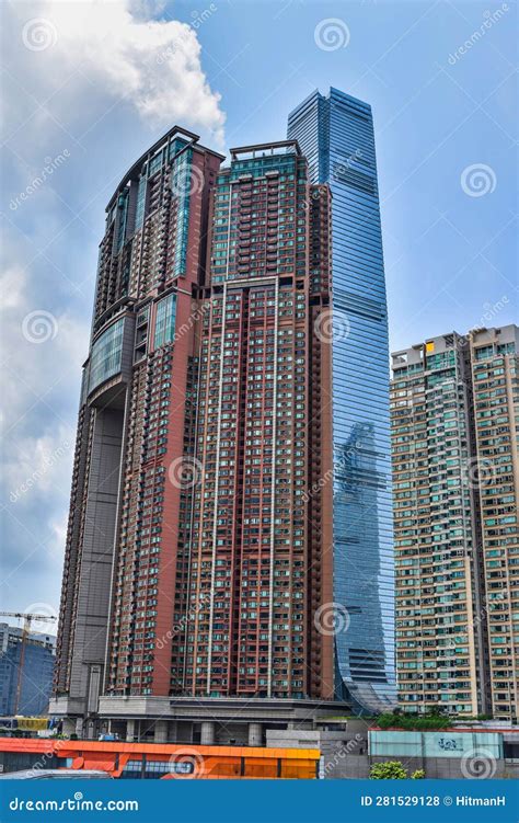 ICC Hong Kong editorial stock photo. Image of financial - 281529128