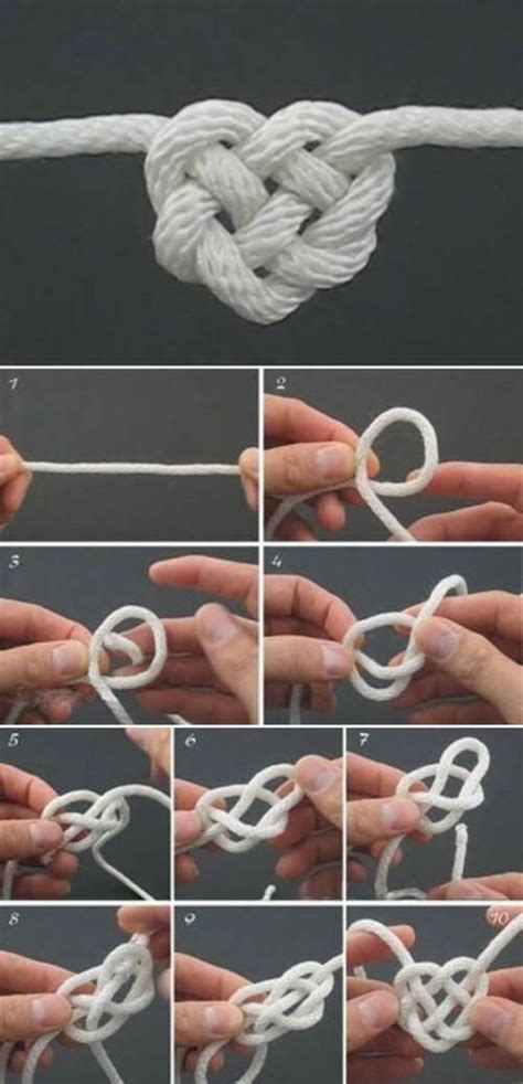 How to Tie A Celtic Heart Knot