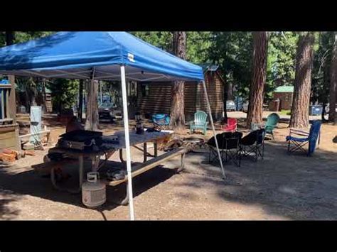 Lake Siskiyou Camp Resort Large Cabin Tour - YouTube