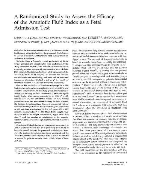 PDF) Meconium Stained Amniotic Fluid: Factors Affecting, 52% OFF