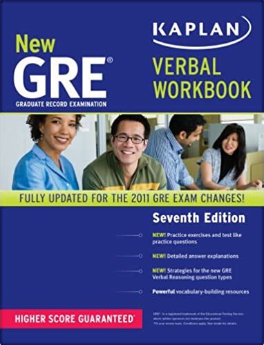 Kaplan GRE Verbal Workbook - Learning Questa Bookstore