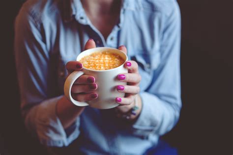 Free Images : person, cafe, coffee, female, cup, latte, food, drink, mug, eating, hands, nails ...