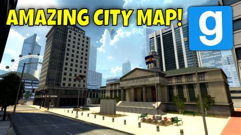 Amazing GMod City Map! (with great roads) - Garry's Mod Map Review: RP ...