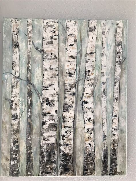 Birch Trees Painting - Etsy in 2023 | Birch trees painting, Birch tree ...