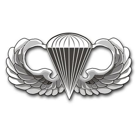 US Army Jump Wings Decal Sticker 3.8" - Walmart.com - Walmart.com