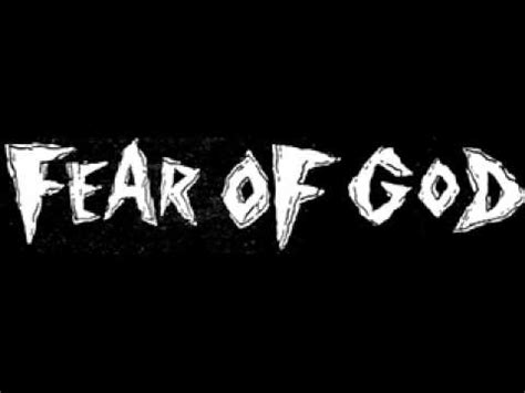 Fear of God Logo - LogoDix