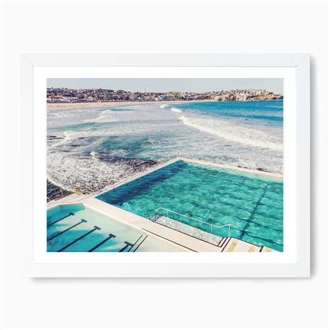 Bondi Beach Art Print by Sisi and Seb - Fy