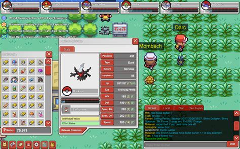 Held Item System image - Pokemon Planet - IndieDB