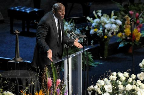 PHOTOS: Funeral for Lakers owner Jerry Buss, including speakers Magic ...