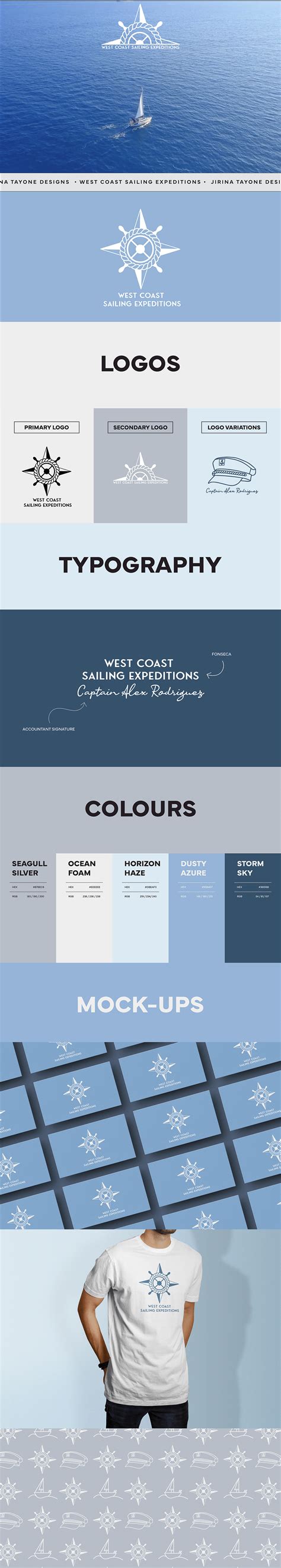 WEST COAST SAILING EXPEDITIONS :: Behance