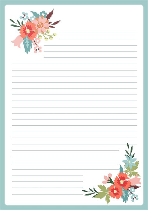 Letter paper A4 | Writing paper printable stationery, Letter paper, Printable paper patterns