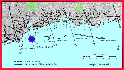 HURRICANE CAMILLE - August 14-22, 1969 - Worse than Katrina, Camille barely spared New Orleans ...