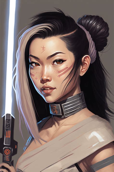 ArtStation - Jedi Girl Fun Art